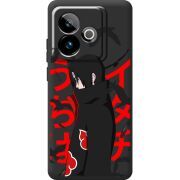 Чорний чохол BoxFace Realme GT 7T 5G Учиха Итачи