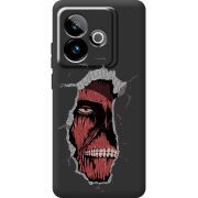 Чорний чохол BoxFace Realme GT 7T 5G Нападение на Титана