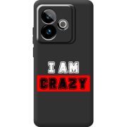 Чорний чохол BoxFace Realme GT 7T 5G I'm Crazy