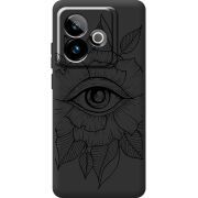 Чорний чохол BoxFace Realme GT 7T 5G Eye