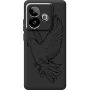 Чорний чохол BoxFace Realme GT 7T 5G Dove