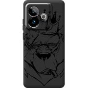 Чорний чохол BoxFace Realme GT 7T 5G Bear King