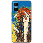 Чохол BoxFace Infinix GT 30 Pro Ukraine Girl