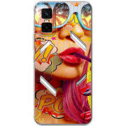 Чохол BoxFace Infinix GT 30 Pro Yellow Girl Pop Art