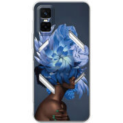Чохол BoxFace Infinix GT 30 Pro Exquisite Blue Flowers