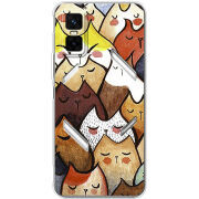Чохол BoxFace Infinix GT 30 Pro Sleepy Cats