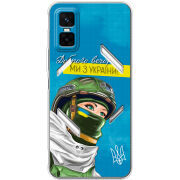 Чохол BoxFace Infinix GT 30 Pro Захисниця з України