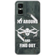 Чохол BoxFace Infinix GT 30 Pro Дрон Fly Around