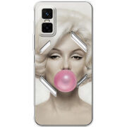 Чохол BoxFace Infinix GT 30 Pro Marilyn Monroe Bubble Gum
