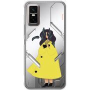 Прозорий чохол BoxFace Infinix GT 30 Pro Just a Girl