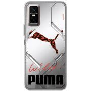 Прозорий чохол BoxFace Infinix GT 30 Pro Wild Cat