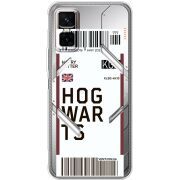 Прозорий чохол BoxFace Infinix GT 30 Pro Ticket Hogwarts