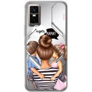 Прозорий чохол BoxFace Infinix GT 30 Pro Super Mama