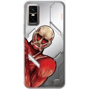 Прозорий чохол BoxFace Infinix GT 30 Pro Титан