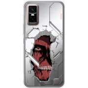 Прозорий чохол BoxFace Infinix GT 30 Pro Нападение Титана