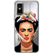Прозорий чохол BoxFace Infinix GT 30 Pro Фрида Кало