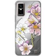 Прозорий чохол BoxFace Infinix GT 30 Pro Cherry Blossom