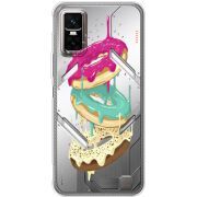 Прозорий чохол BoxFace Infinix GT 30 Pro Donuts