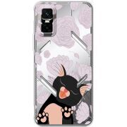 Прозорий чохол BoxFace Infinix GT 30 Pro Meow