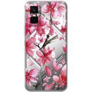 Прозорий чохол BoxFace Infinix GT 30 Pro Pink Magnolia