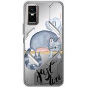 Прозорий чохол BoxFace Infinix GT 30 Pro Just Love