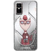 Прозорий чохол BoxFace Infinix GT 30 Pro Good Morning