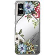 Прозорий чохол BoxFace Infinix GT 30 Pro Floral