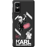 Чорний чохол BoxFace Infinix GT 30 Pro For Karl