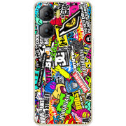 Чохол BoxFace Nubia Neo 3 5G Multicolored Inscriptions