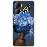 Чохол BoxFace Nubia Neo 3 5G Exquisite Blue Flowers
