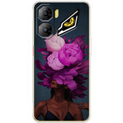 Чохол BoxFace Nubia Neo 3 5G Exquisite Purple Flowers