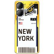 Прозорий чохол BoxFace Nubia Neo 3 5G Ticket New York