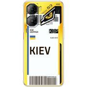 Прозорий чохол BoxFace Nubia Neo 3 5G Ticket Kiev