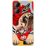 Прозорий чохол BoxFace Nubia Neo 3 5G Winter Puggy