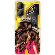 Прозорий чохол BoxFace Nubia Neo 3 5G Queen and Princess