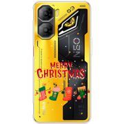 Прозорий чохол BoxFace Nubia Neo 3 5G Merry Christmas