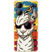 Прозорий чохол BoxFace Nubia Neo 3 5G Стильна Лама