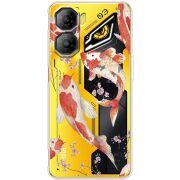 Прозорий чохол BoxFace Nubia Neo 3 5G Japanese Koi Fish