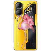Прозорий чохол BoxFace Nubia Neo 3 5G Floral Flamingo