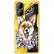 Прозорий чохол BoxFace Nubia Neo 3 5G Winking Fox
