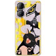 Прозорий чохол BoxFace Nubia Neo 3 5G Meow