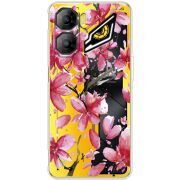 Прозорий чохол BoxFace Nubia Neo 3 5G Pink Magnolia