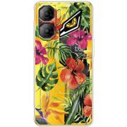 Прозорий чохол BoxFace Nubia Neo 3 5G Tropical Flowers