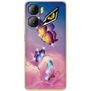 Чохол зі стразами Nubia Neo 3 5G Butterflies