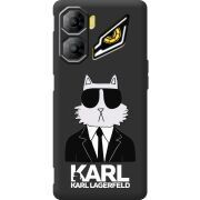 Чорний чохол BoxFace Nubia Neo 3 5G Cat in Black