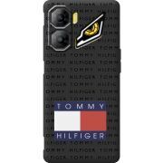 Чорний чохол BoxFace Nubia Neo 3 5G Tommy Print