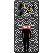 Чорний чохол BoxFace Nubia Neo 3 5G Man Pattern