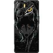 Чорний чохол BoxFace Nubia Neo 3 5G Wolf