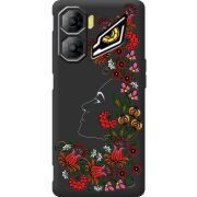 Чорний чохол BoxFace Nubia Neo 3 5G 3D Ukrainian Muse