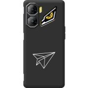 Чорний чохол BoxFace Nubia Neo 3 5G Paper Plane